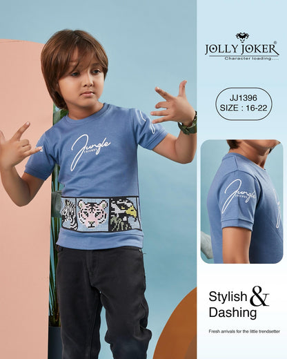 Jj 1396 Jolly Joker Soft Boys Tshirt Exporter Ahmedabad