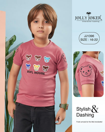 Jj 1396 Jolly Joker Soft Boys Tshirt Exporter Ahmedabad
