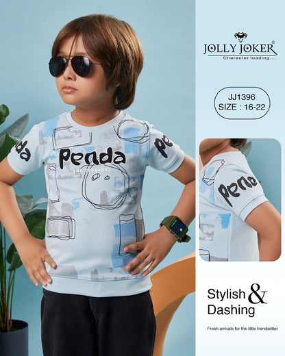 Jj 1396 Jolly Joker Soft Boys Tshirt Exporter Ahmedabad