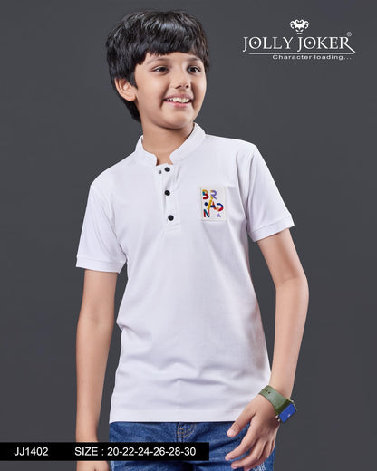 Jj 1402 Jolly Joker Tencil Boys Tshirt Wholesaler India
