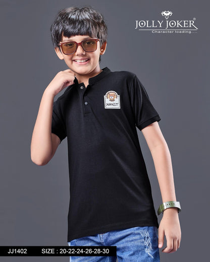 Jj 1402 Jolly Joker Tencil Boys Tshirt Wholesaler India