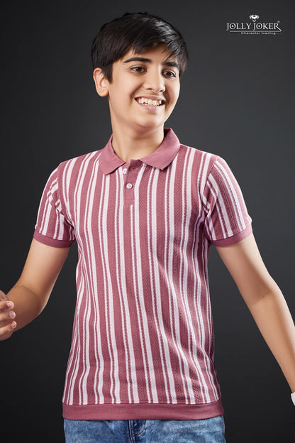 Jj 1405 Jolly Joker Jacquard Boys Tshirt Supplier Ahmedabad