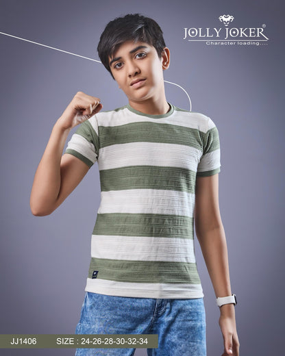 Jj 1406 Jolly Joker Knit Boys Tshirt Exporter
