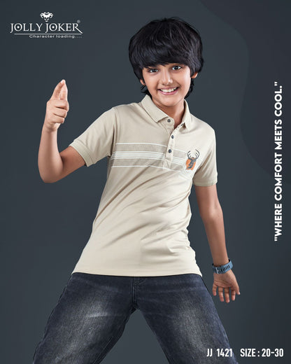 Jj 1421 Jolly Joker Tencil Boys Tshirt Exporter Gujarat