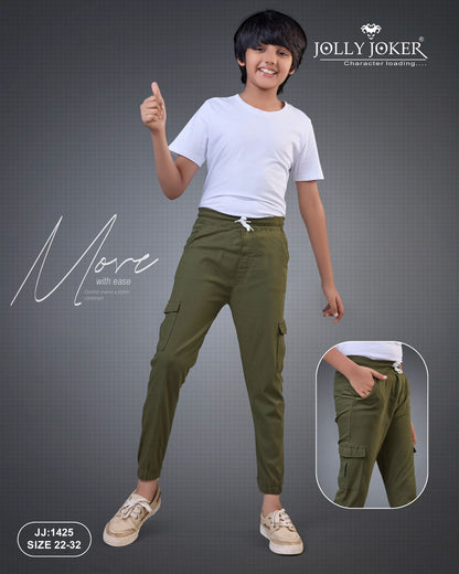 Jj 1425 Cargo Jolly Joker Imported Boys Track Pant Wholesale Price