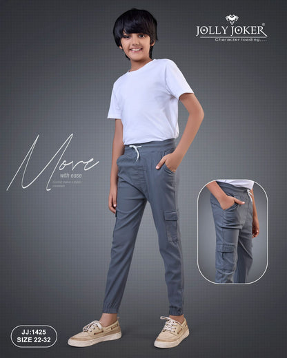 Jj 1425 Cargo Jolly Joker Imported Boys Track Pant Wholesale Price