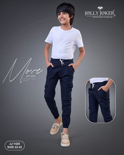 Jj 1425 Cargo Jolly Joker Imported Boys Track Pant Wholesale Price
