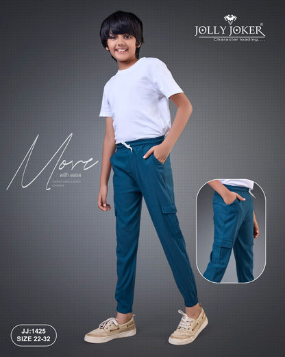 Jj 1425 Cargo Jolly Joker Imported Boys Track Pant Wholesale Price