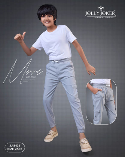 Jj 1425 Cargo Jolly Joker Imported Boys Track Pant Wholesale Price
