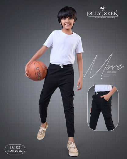 Jj 1425 Cargo Jolly Joker Imported Boys Track Pant Wholesale Price