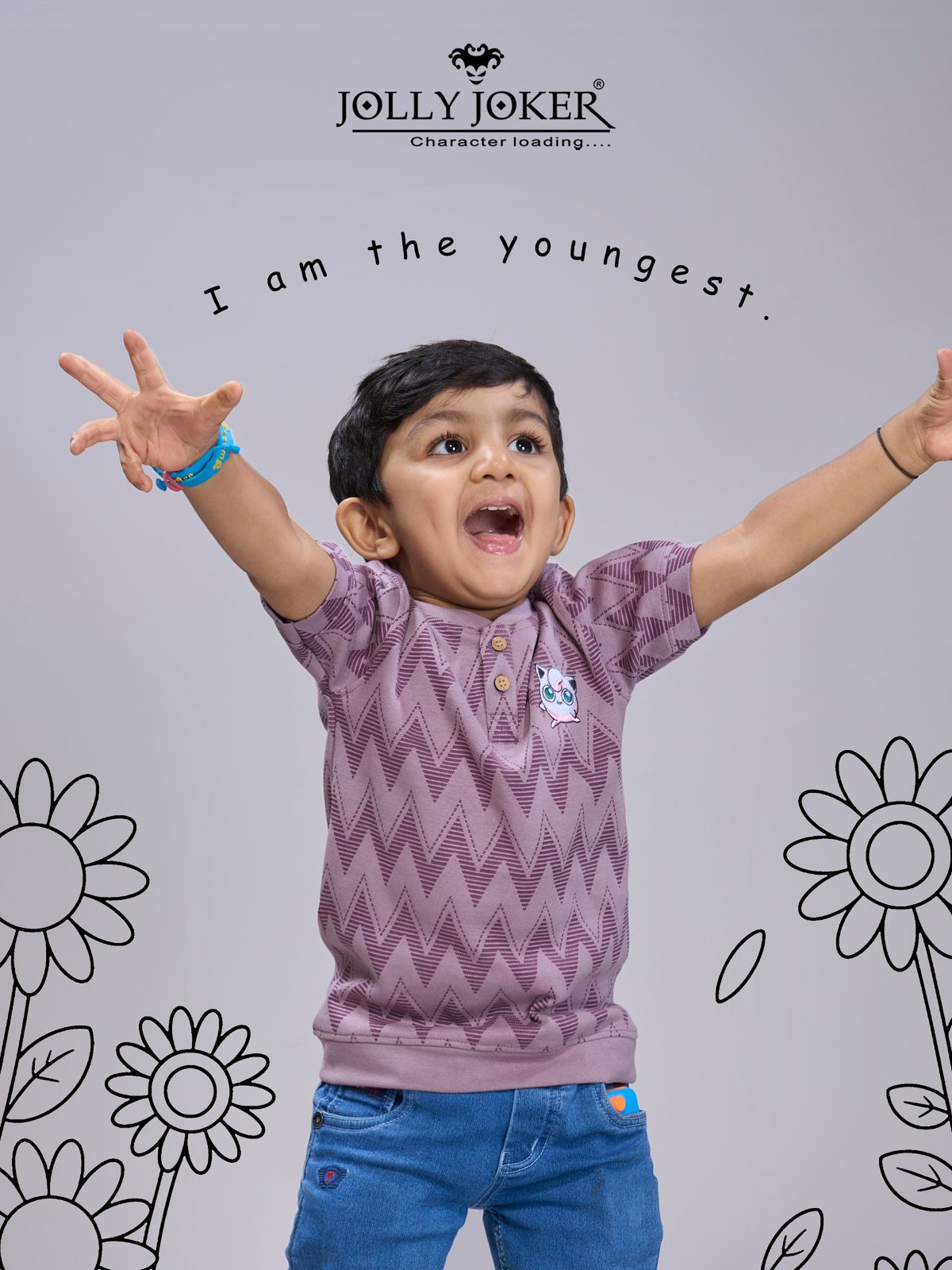 Jj 1426 Jolly Joker Jacquard Boys Tshirt Exporter Gujarat