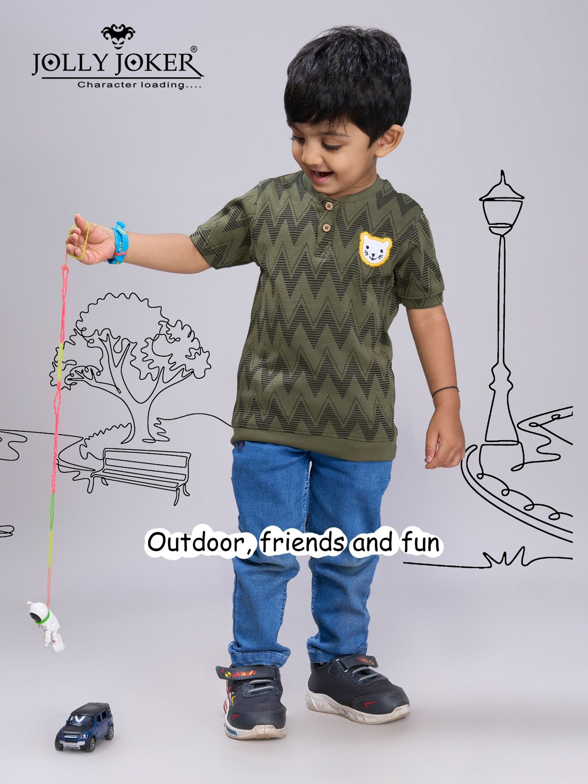 Jj 1426 Jolly Joker Jacquard Boys Tshirt Exporter Gujarat