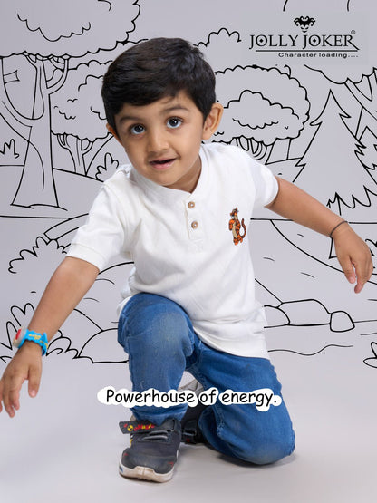Jj 1426 Jolly Joker Jacquard Boys Tshirt Exporter Gujarat