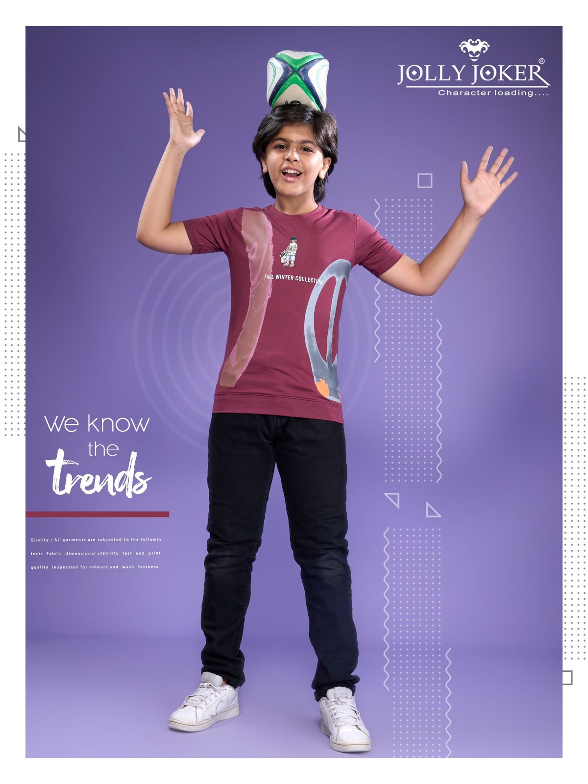 Jj 1437 Jolly Joker Tencil Boys Tshirt Wholesaler India