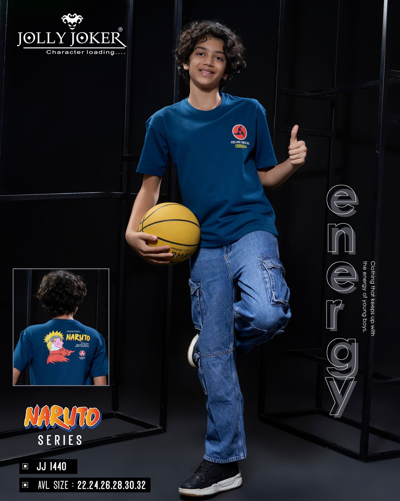 Jj 1440 Jolly Joker Cotton Looper Boys Tshirt Manufacturer Gujarat