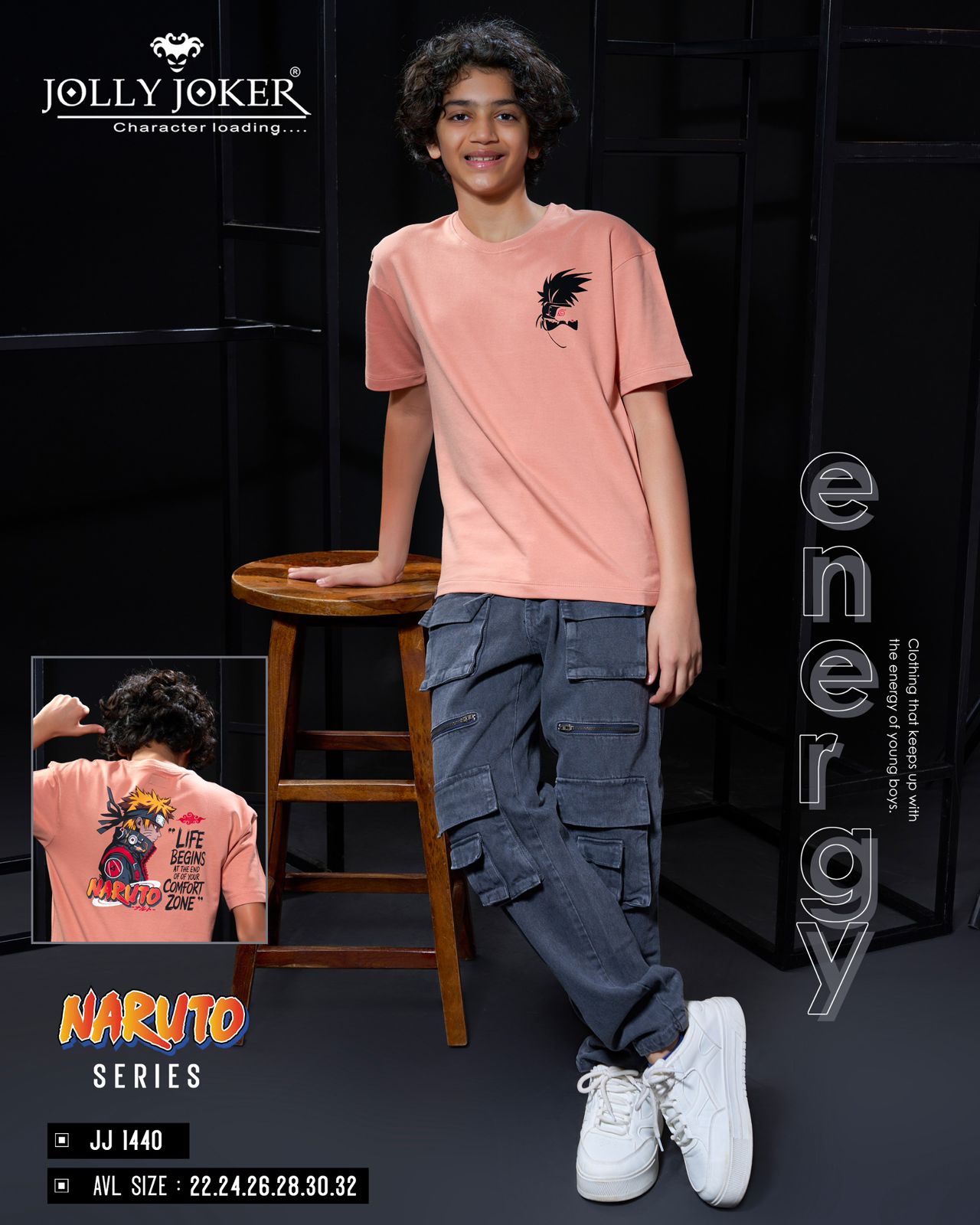 Jj 1440 Jolly Joker Cotton Looper Boys Tshirt Manufacturer Gujarat