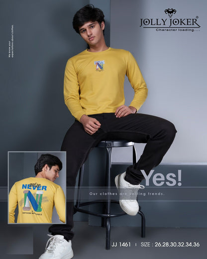 Jj 1461 Jolly Joker Cotton Looper Boys Tshirt Exporter