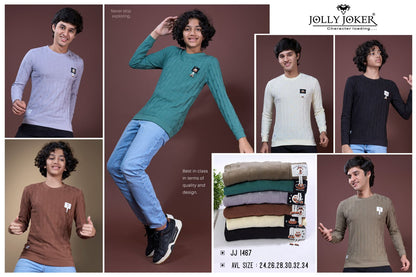 Jj 1467 Jolly Joker Lycra Boys Tshirt Wholesale Price