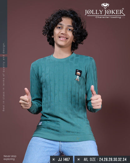 Jj 1467 Jolly Joker Lycra Boys Tshirt Wholesale Price