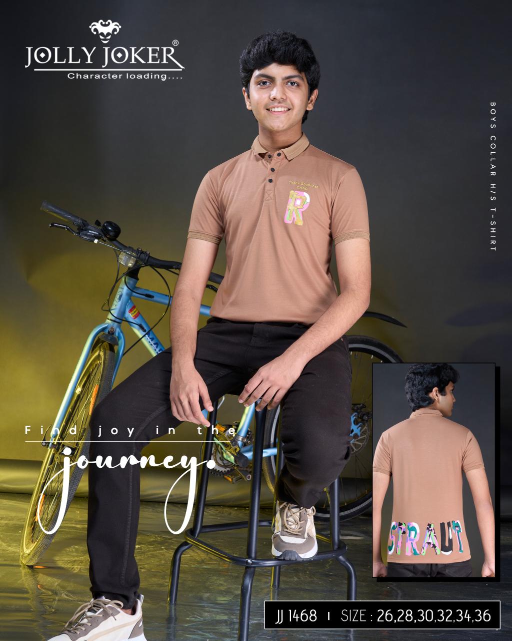 Jj 1468 Jolly Joker Tencil Boys Tshirt Manufacturer