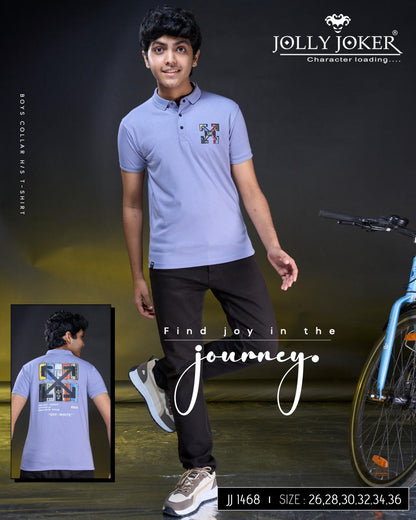 Jj 1468 Jolly Joker Tencil Boys Tshirt Manufacturer