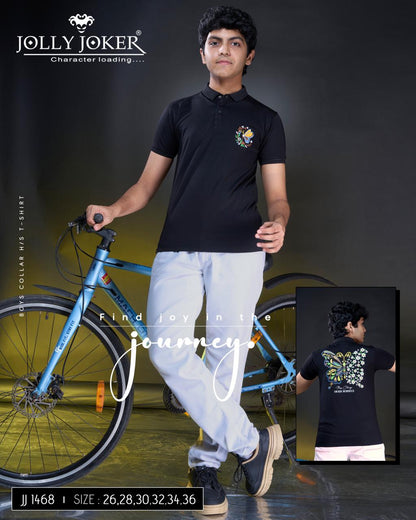 Jj 1468 Jolly Joker Tencil Boys Tshirt Manufacturer