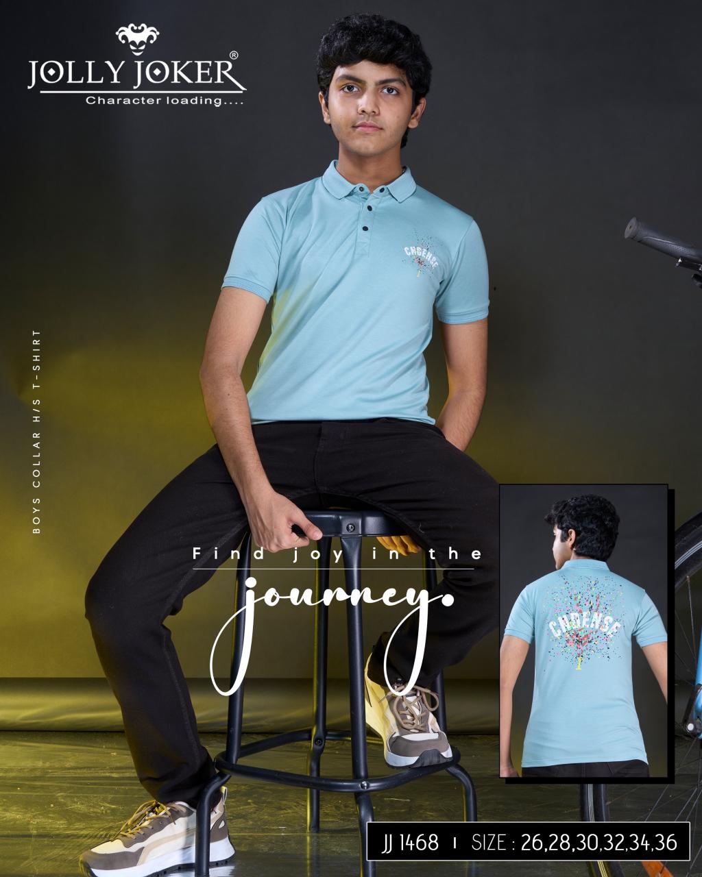 Jj 1468 Jolly Joker Tencil Boys Tshirt Manufacturer