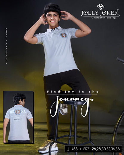 Jj 1468 Jolly Joker Tencil Boys Tshirt Manufacturer