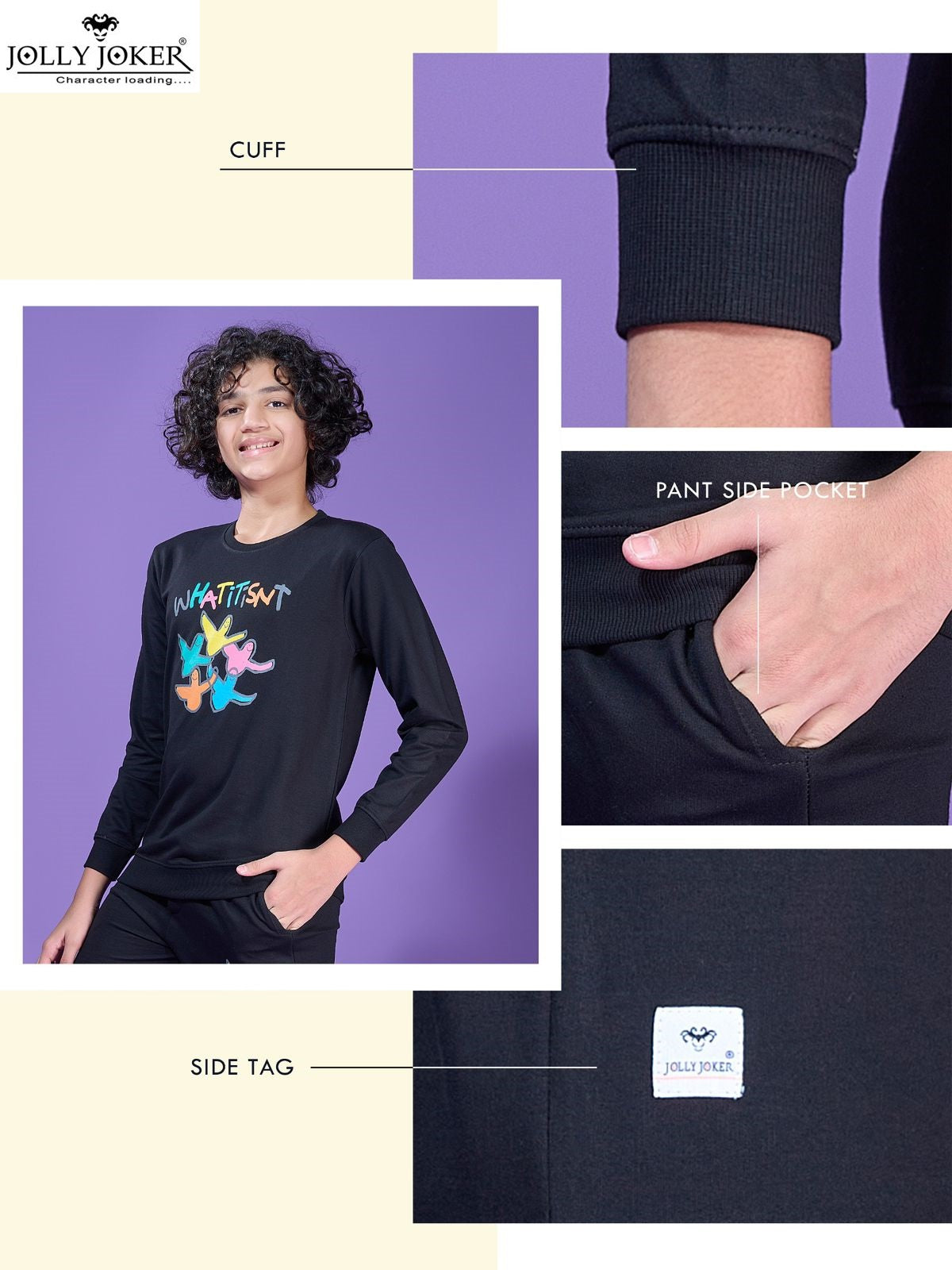 Jj 1469 Jolly Joker Cotton Boys Co Ord Set Supplier India