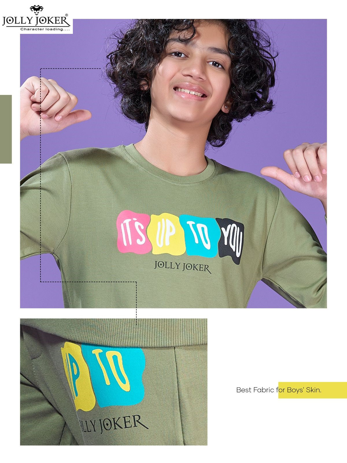 Jj 1469 Jolly Joker Cotton Boys Co Ord Set Supplier India