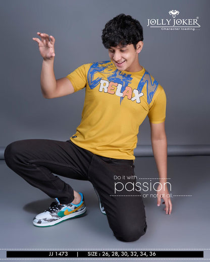jj 1473 jolly joker tencil boys tshirt supplier india