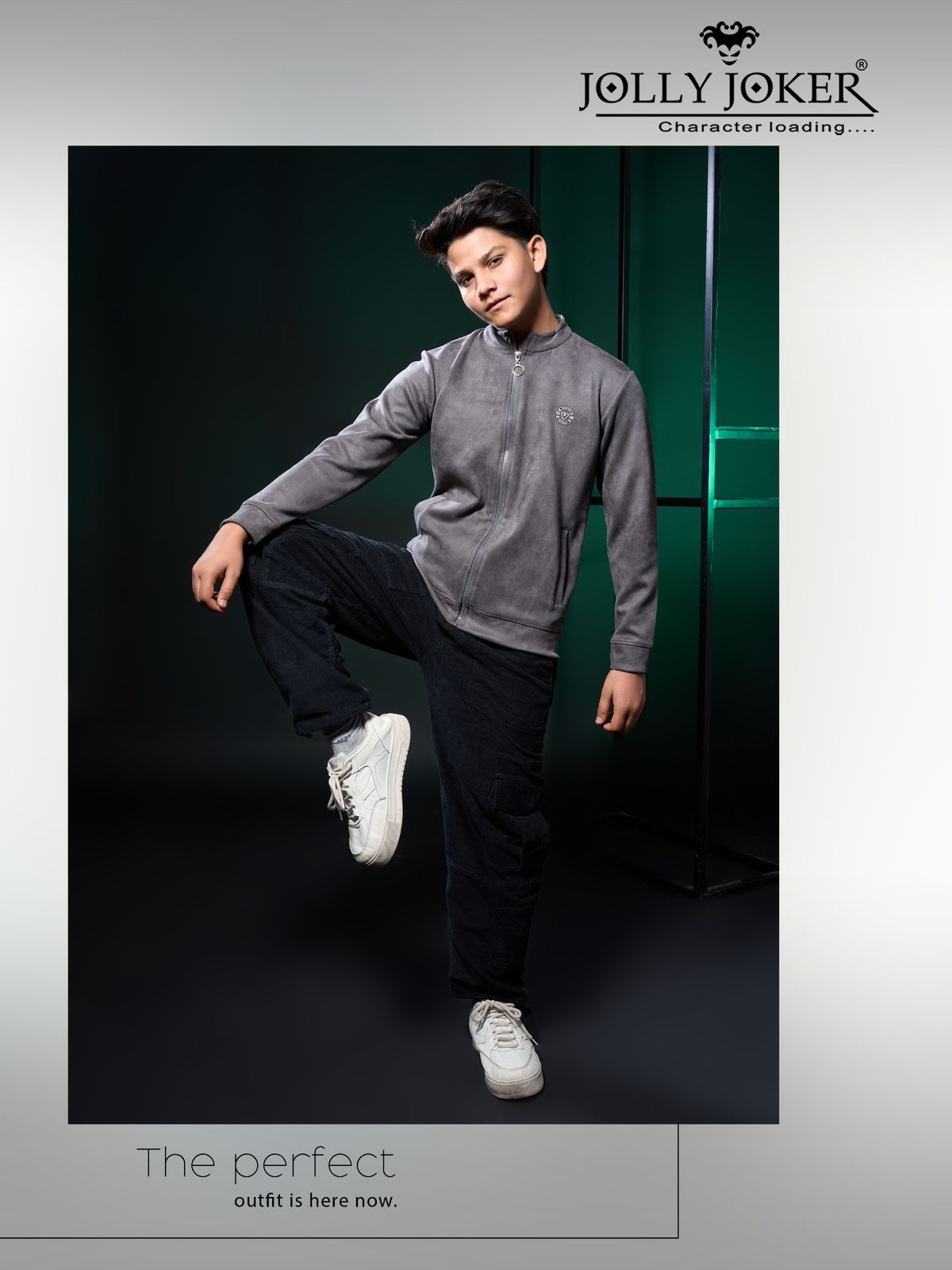 Jj 1485 Jolly Joker Imported Boys Jacket Tshirt Wholesaler Ahmedabad