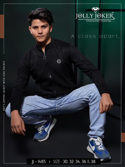 Jj 1485 Jolly Joker Imported Boys Jacket Tshirt Wholesaler Ahmedabad