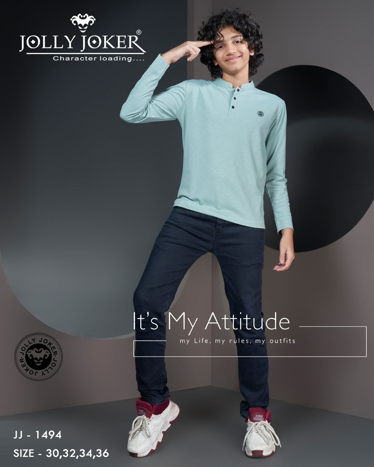 Jj 1494 Jolly Joker Lycra Boys Tshirt Wholesale Price