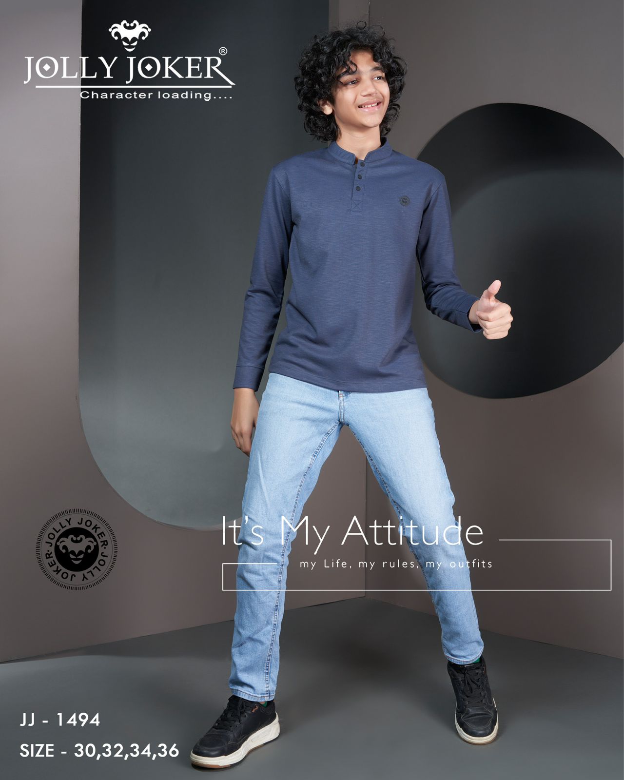 Jj 1494 Jolly Joker Lycra Boys Tshirt Wholesale Price