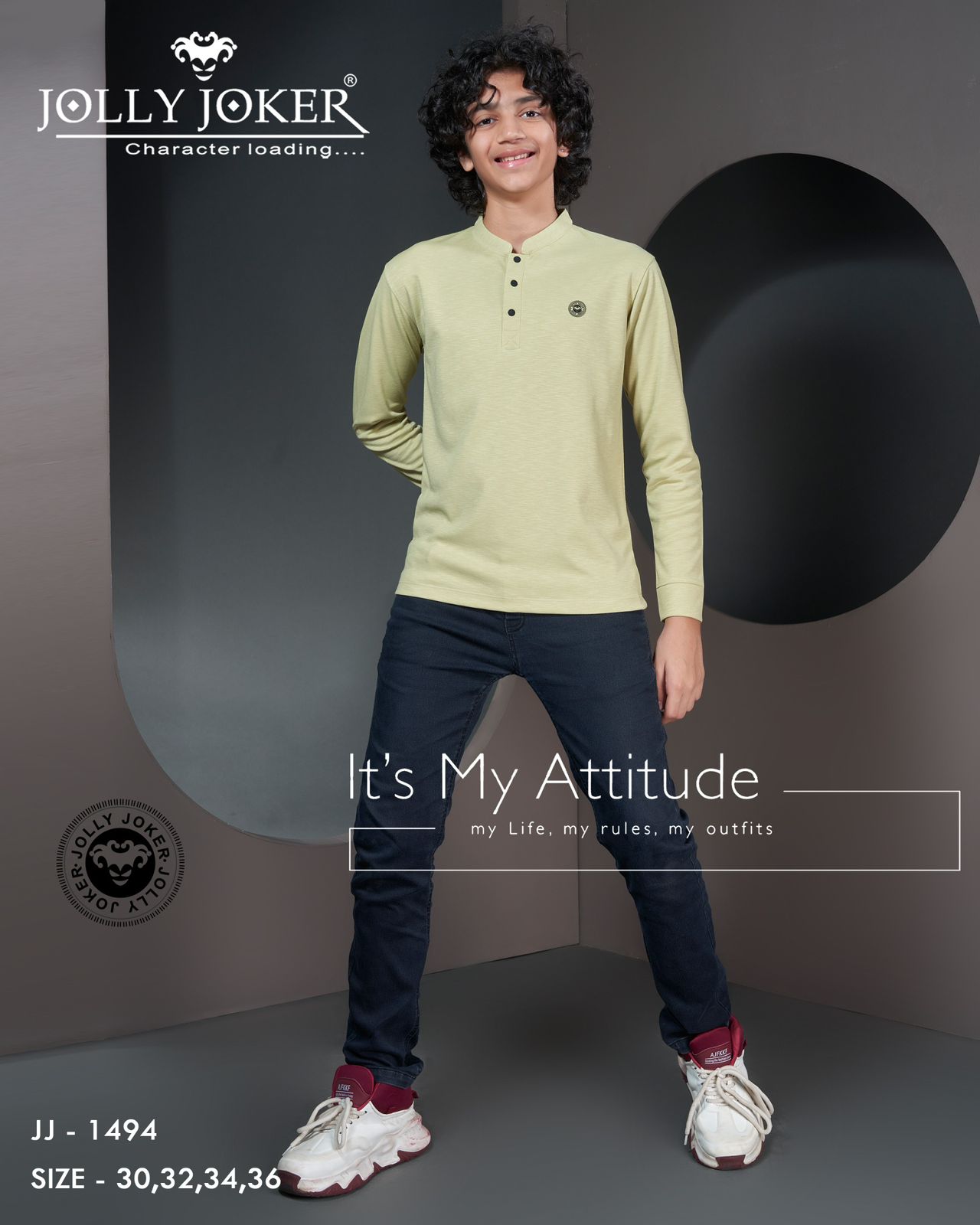 Jj 1494 Jolly Joker Lycra Boys Tshirt Wholesale Price