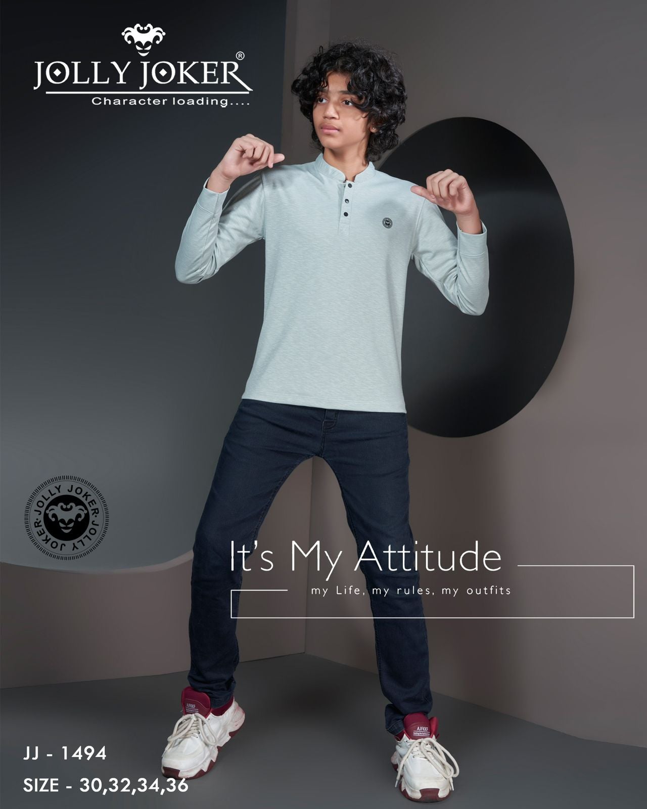 Jj 1494 Jolly Joker Lycra Boys Tshirt Wholesale Price