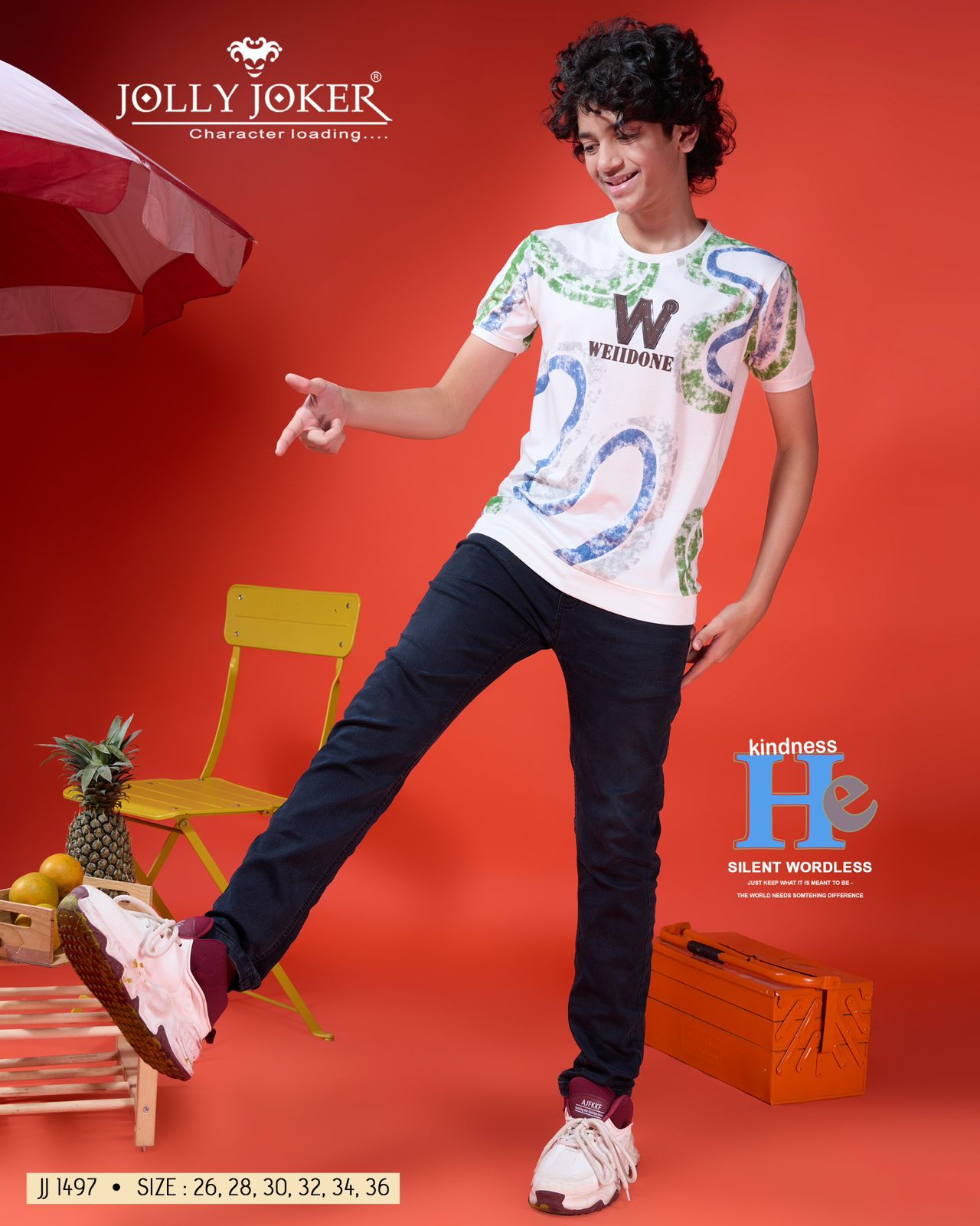 Jj 1497 Jolly Joker Tencil Boys Tshirt Exporter Ahmedabad