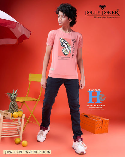 Jj 1497 Jolly Joker Tencil Boys Tshirt Exporter Ahmedabad