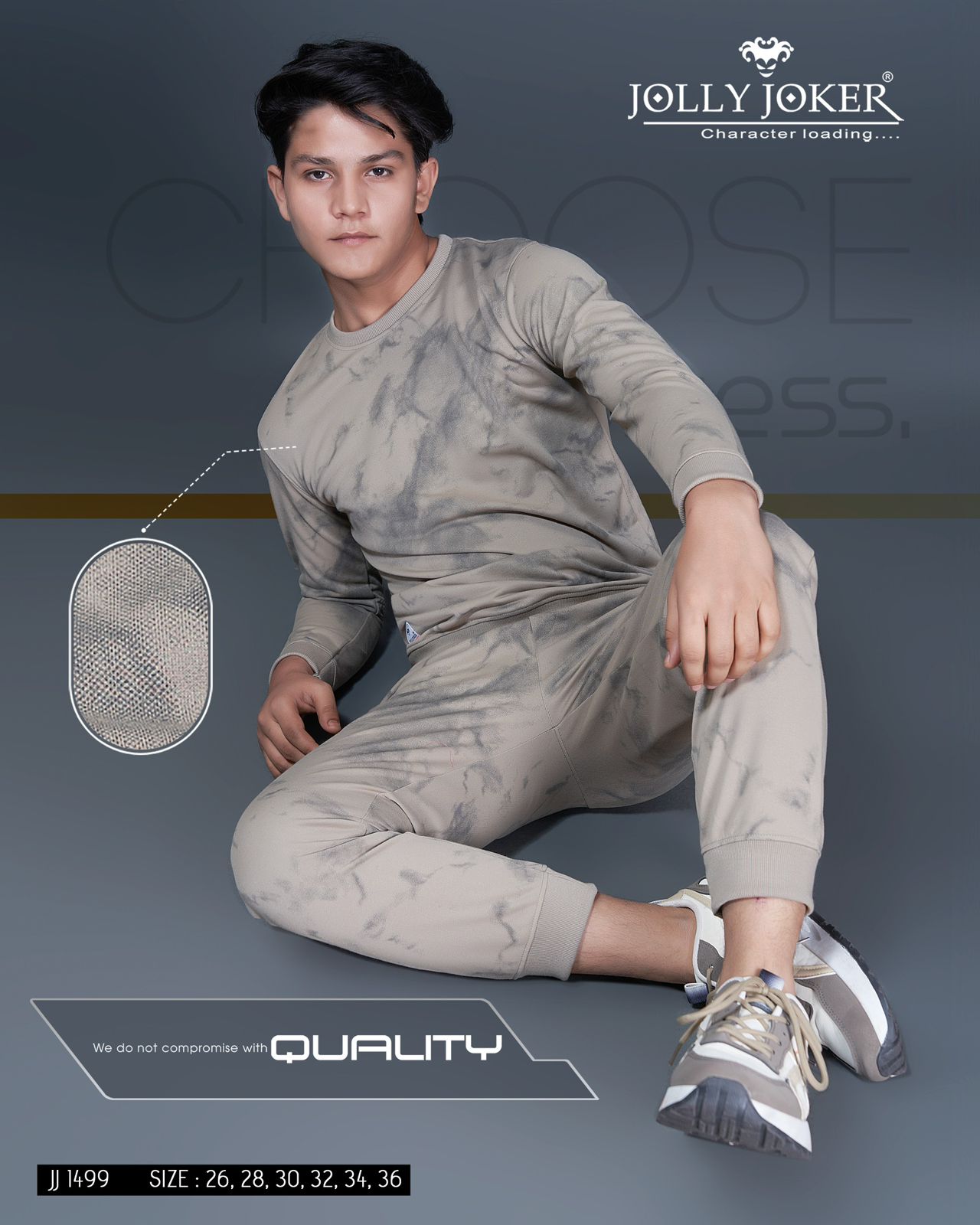 Jj 1499 Jolly Joker Looper Boys Co Ord Set Exporter