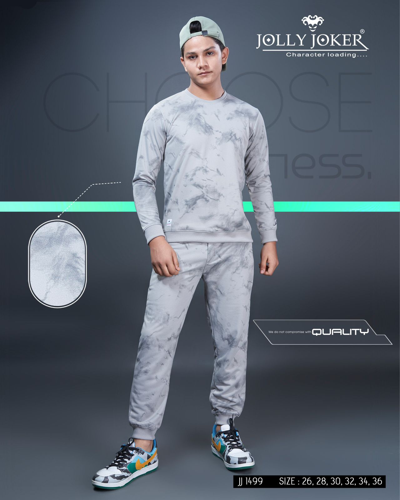 Jj 1499 Jolly Joker Looper Boys Co Ord Set Exporter