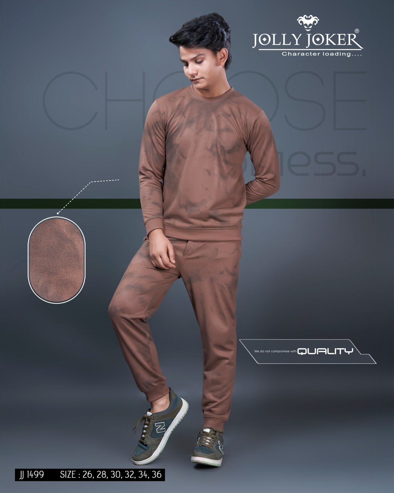 Jj 1499 Jolly Joker Looper Boys Co Ord Set Exporter