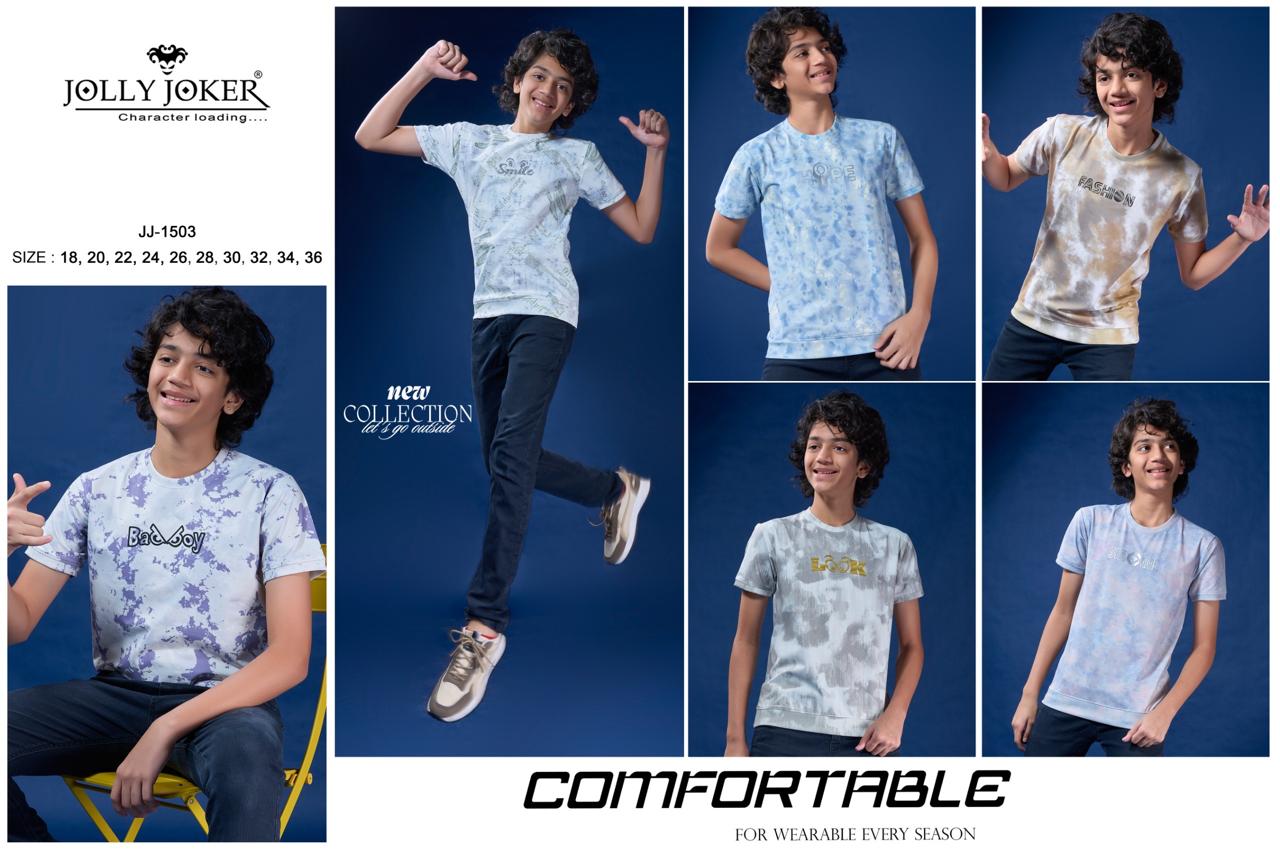 Jj 1503 Jolly Joker Imported Boys Tshirt Supplier India
