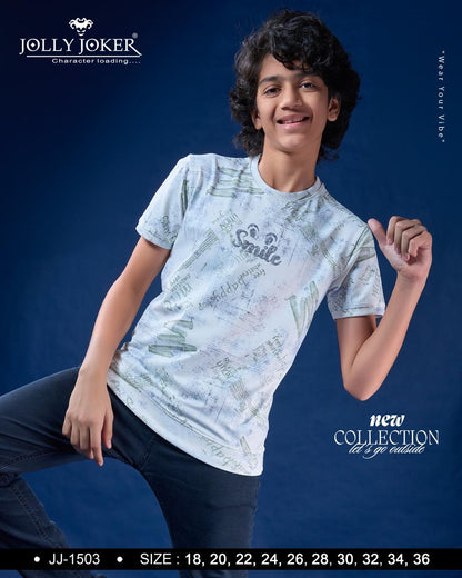 Jj 1503 Jolly Joker Imported Boys Tshirt Supplier India