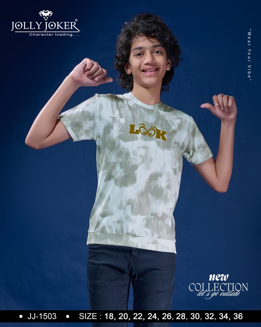Jj 1503 Jolly Joker Imported Boys Tshirt Supplier India