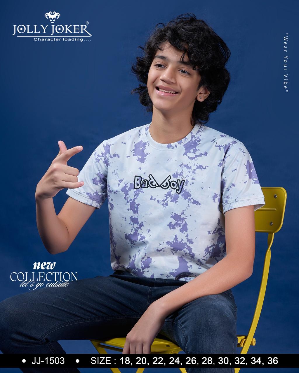 Jj 1503 Jolly Joker Imported Boys Tshirt Supplier India