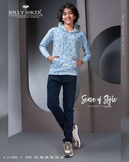 Jj 1504 Jolly Joker Imported Boys Hoodies Wholesaler Ahmedabad