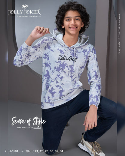 Jj 1504 Jolly Joker Imported Boys Hoodies Wholesaler Ahmedabad