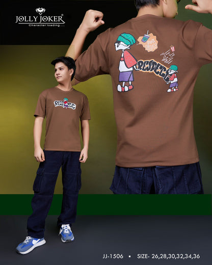 Jj 1506 Jolly Joker Cotton Boys Tshirt Supplier Gujarat