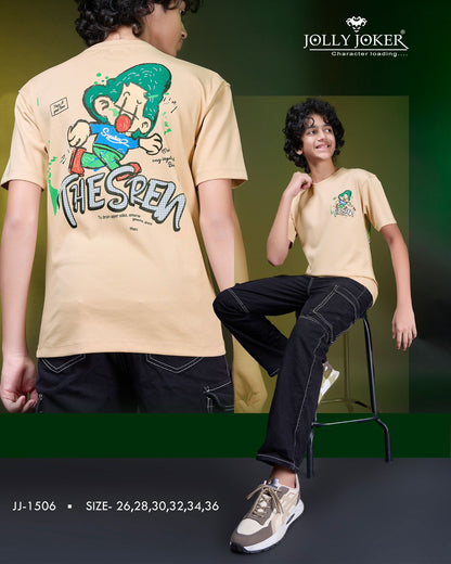 Jj 1506 Jolly Joker Cotton Boys Tshirt Supplier Gujarat